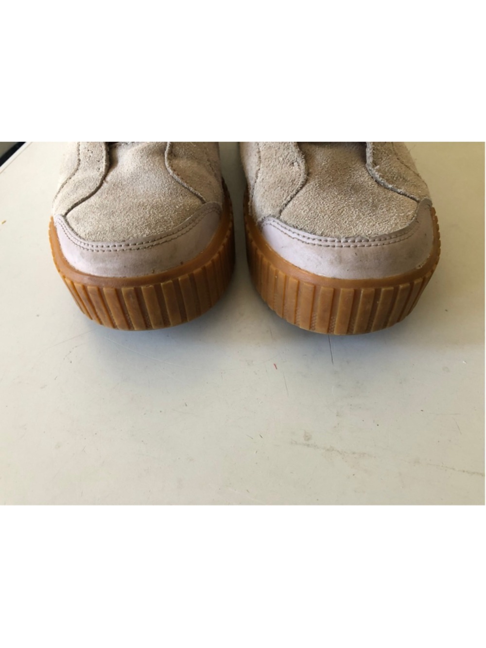 Size 8.5 Sorel Ona Ave Tan Suede Slip On Shoes Gorpcore Earthy Sporty Eco - Picture 7 of 12